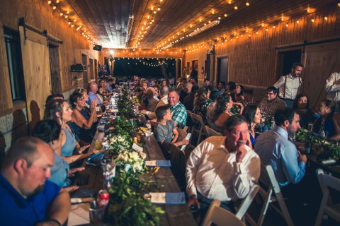 Indoor Breezeway Reception