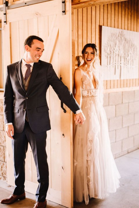 First Touch Inside the Barn